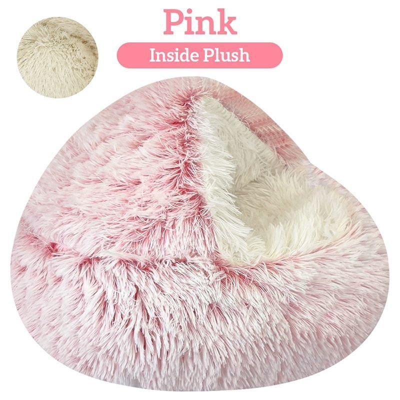 Pet Bed Round House 2 In 1 for Small Dog Cat