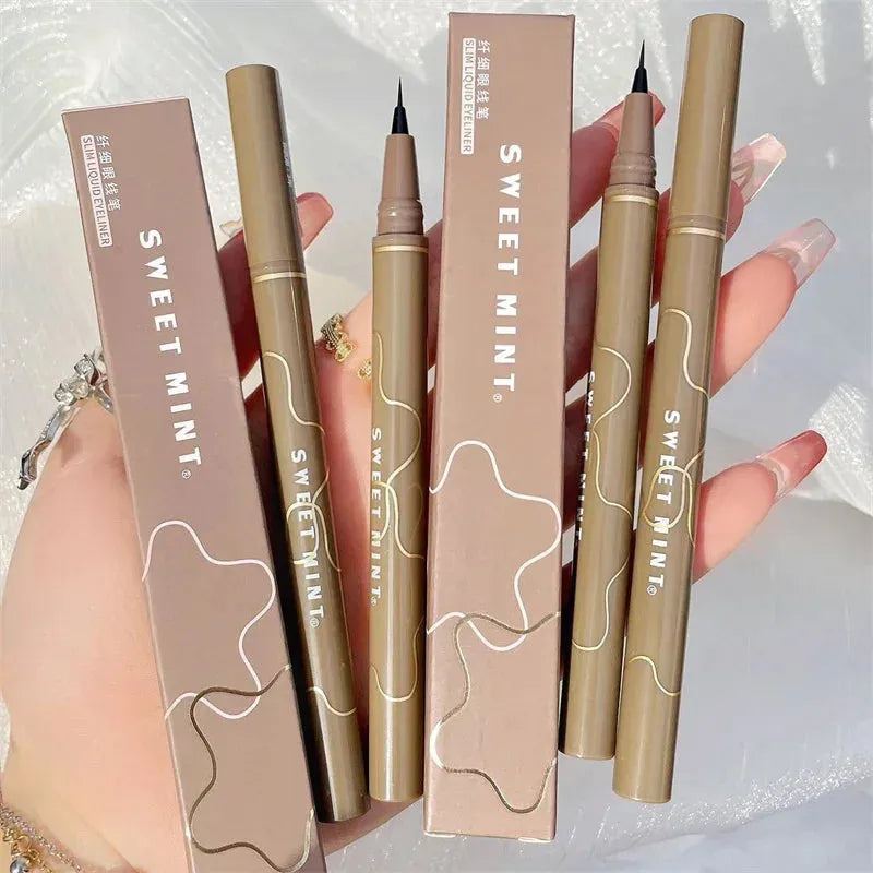 Liquid Eyebrow Pencil Waterproof Eyebrow Pen 0.05MM Ultra Thin Head Eyebrow Pen Sweatproof Eye Eyebrown Enhancers