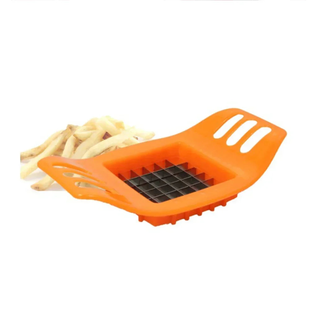 2024 New Cooking Potato Cutter Gadgets Potato Chip Stainless Steel Vegetable French Fry Chopper Chips Making Tool Kitchen