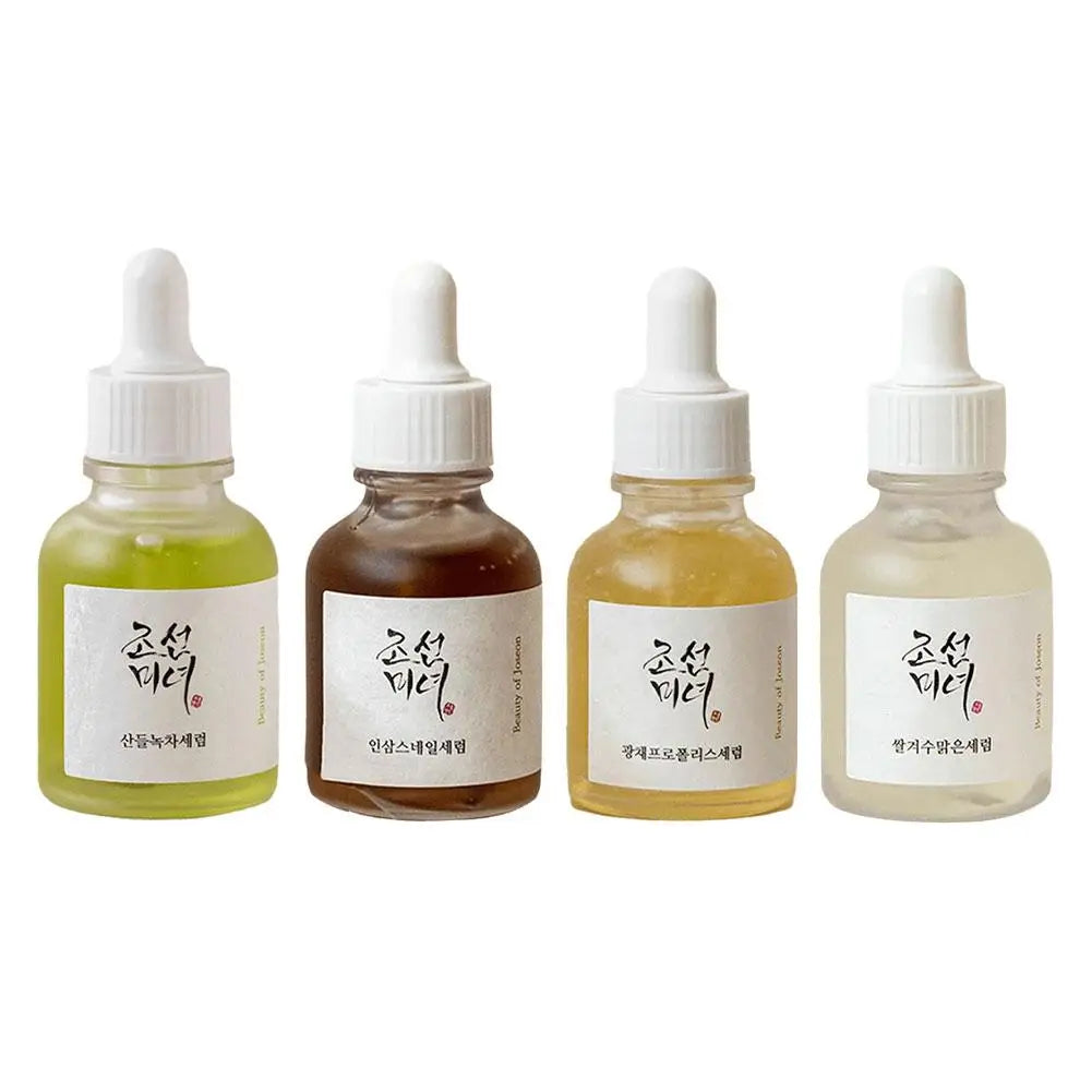 Ginseng Oil Propolis Niacinamide Green Tea Panthenol Soothing Essence Oil Moisturizing Korean Rice Sunscreen Probiotic Serum