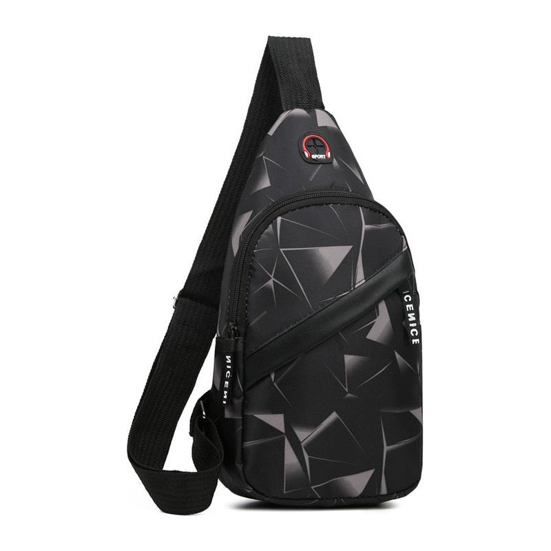 Fashion Men Casual Multifunction Shoulder Bag Travel Crossbody Bag On Shoulder Sling Bag Pack - Jointcorp