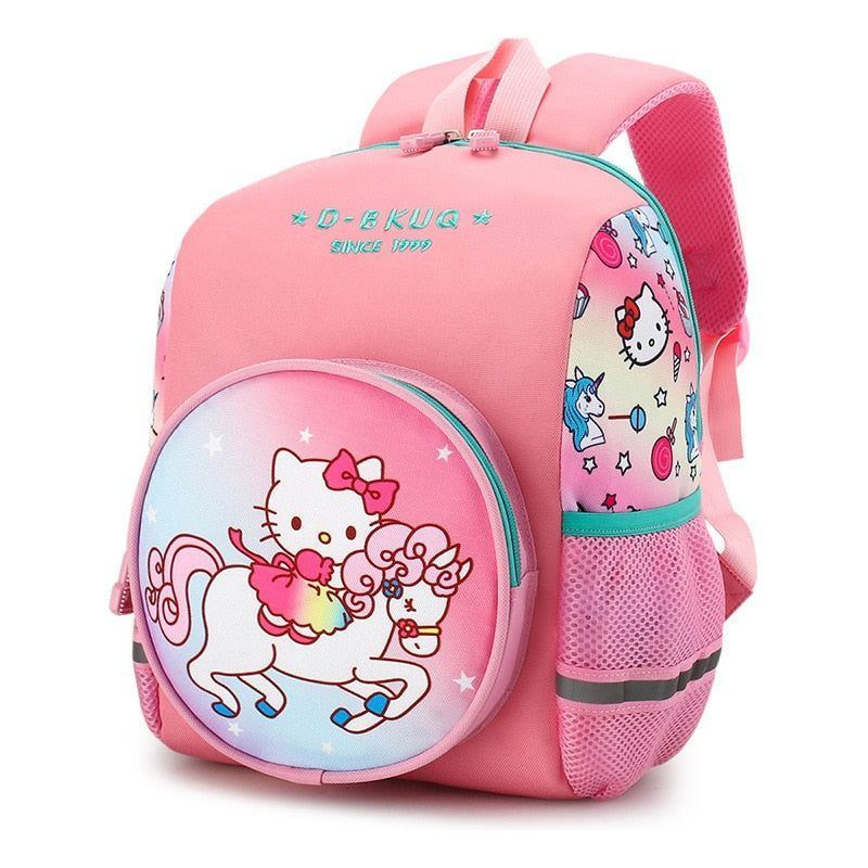 Schoolbag Cute Animal Cartoon Dinosaur Nylon Comfortable Chic Fashionable Backpack for Kids Boy Girl Kindergarten - Jointcorp