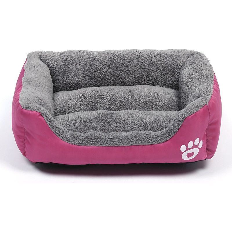 Large Pet Cat Dog Bed Square Plush Kennel Summer Washable Cat Mat Waterproof Mattress Pet Cushion Medium Large Dogs Pet Supplies - Jointcorp