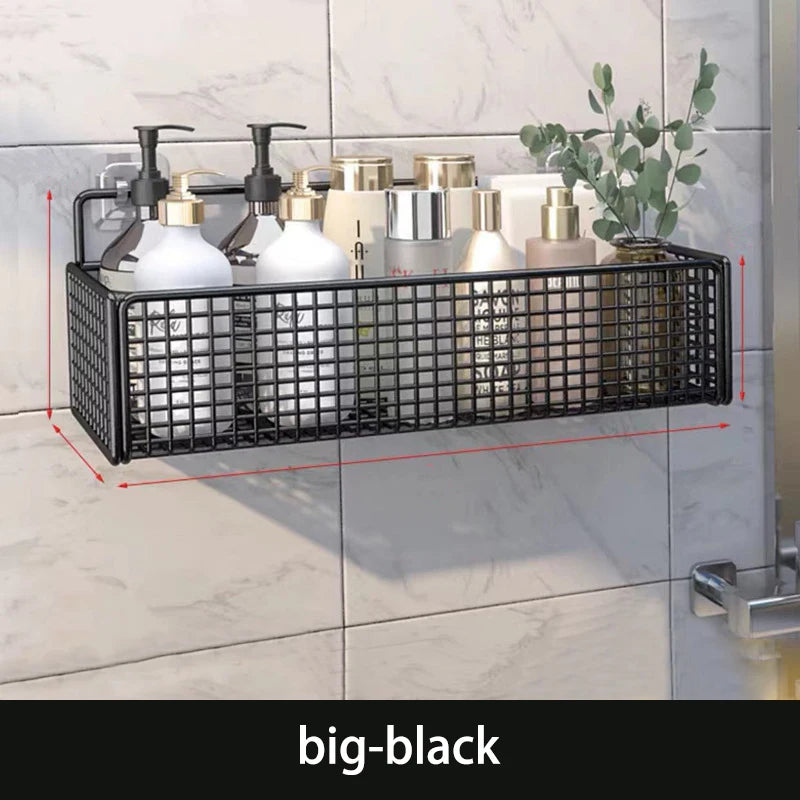 Kitchen Wall Mount Storage Rack Non Perforated Wall Mounted Storage Rack Wall Shelf Spice Rack Kitchen Rack Dish Rack Sink Rack
