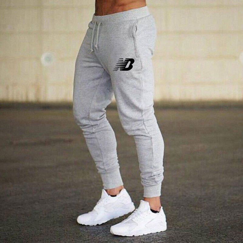 Thin jogging pants Men's jogging pants Spring and autumn jogging pants Men's jogging pants Cotton fitness pants - Jointcorp