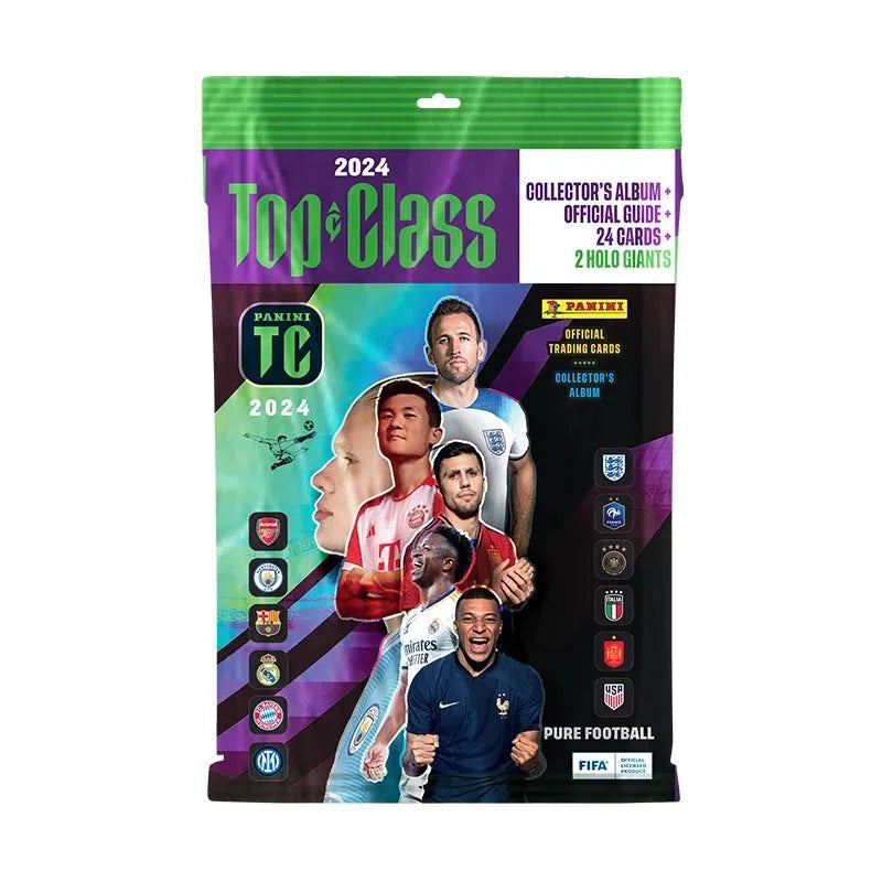 2024 Panini Football Star Cards FIFA Top Class Pure Football Soccer Star Collection Messi Ronaldo Footballer Limited Fan Cards
