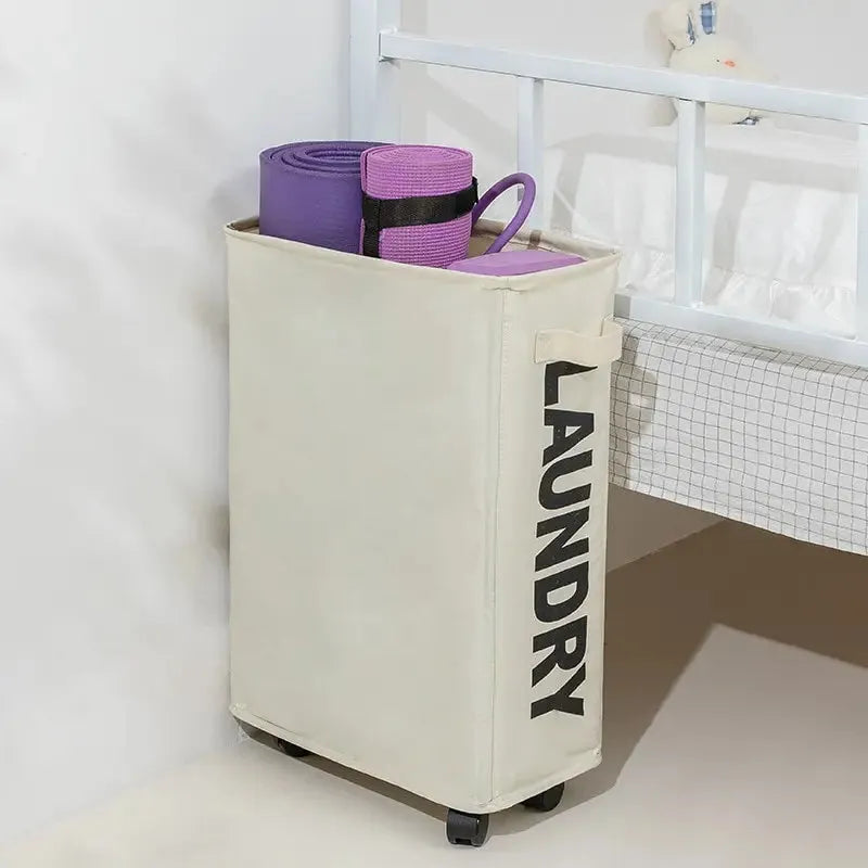 Laundry Basket With Stand Foldable Waterproof
