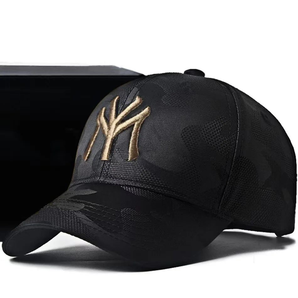 2025 New trend fashion unisexes monogram embroidered baseball cap Outdoor adjustable casual cap Sunblock cap