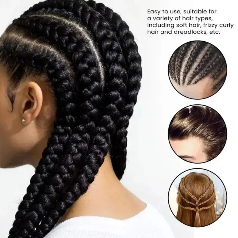 Shine N Jam Magic Fingers for Braiders Strong Hold Braid Gel for Twist Locs Braids Edge Thames Frizz Hair 4Oz./8Oz.