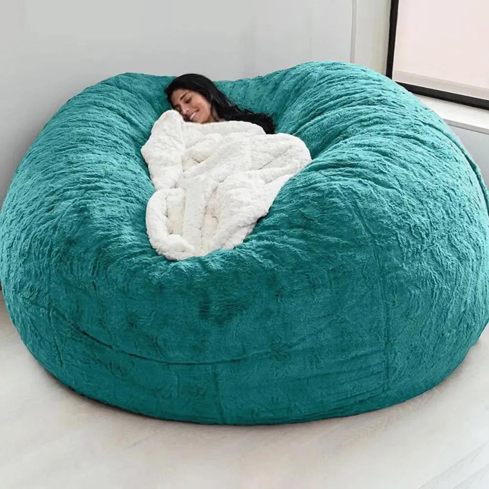 Bean Bag Cover Practical Flexible Bean Bag Chair Cover Extra Large Bean Bag Chair Cover Household Supplies