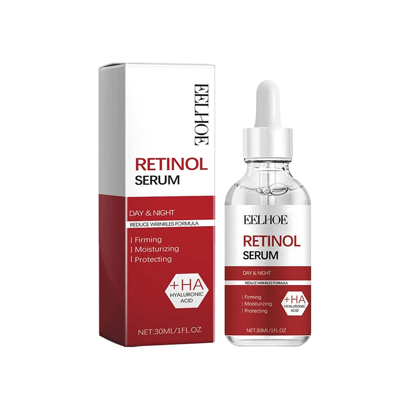 Retinol Wrinkle Remover Face Set Instant Firming Lifting Anti-aging Serum Fade Fine Lines Whitening Korean Skin Care Products
