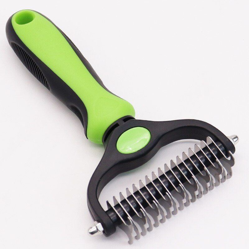 Professional Pet Deshedding Brush Dog Hair Remover Pet Fur Knot Cutter Puppy Cat Comb Brushes Dogs Grooming Shedding Supplies