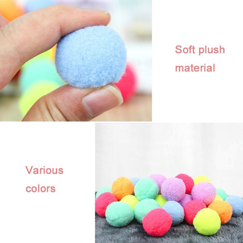 Cat Dog Toy Plush Balls Kitten Toys Interactive Play Ball - Jointcorp