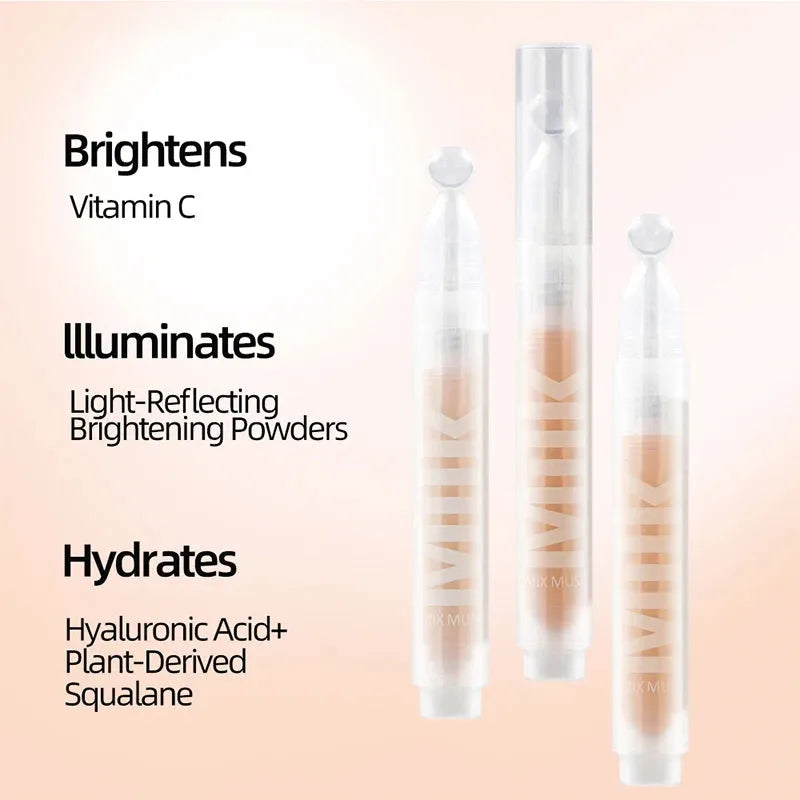 Milk Sunshine Under Eye Tint + Brighten 2 in 1 Light Coverage Concealer Multifunctional High Quality Women Cosmetics
