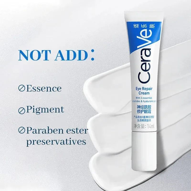 Niacinamide Eye Repair Cream 14ml Hydrating Moisturizing Eye Cream for Dark Circles Fine Lines Repair