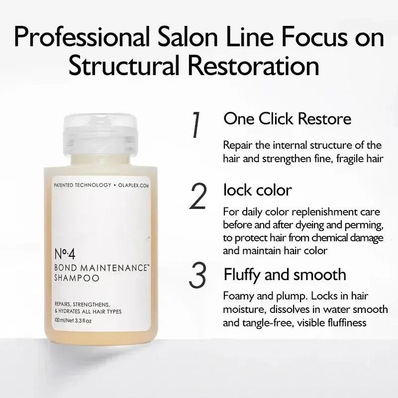 Soft Cleansing Shampoo Fluffy Smooth Hair Perm Repair Conditioning Oil Repair Dryness Improve Frizz Strengthen Hair