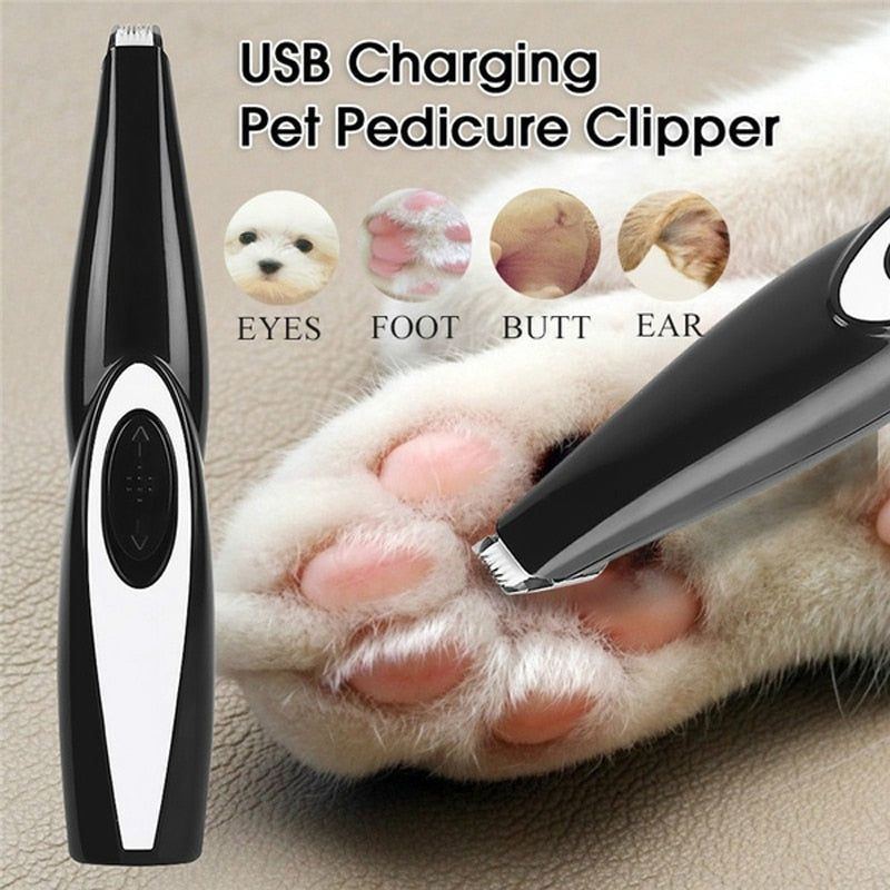 Professional Cat Dog Hair Clipper Grooming Kit Rechargeable Pet Hair Trimmer Shaver Set Animals Hair Cutting Machine Low-Noise - Jointcorp