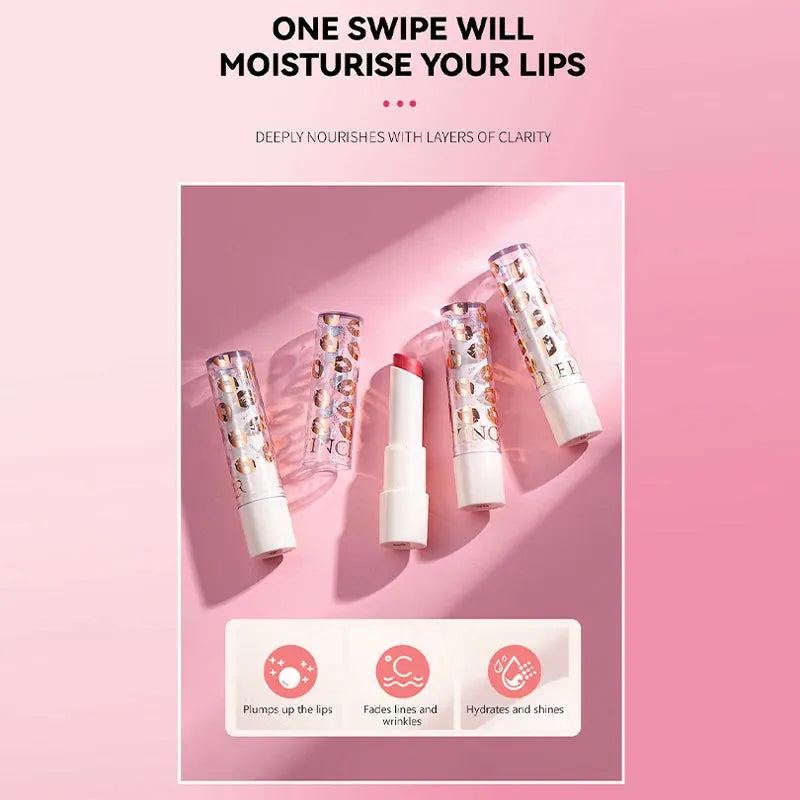 New tinted nourishing moisturising lipstick natural lasting hydration fading lip lines mirror 8 colours lipstick