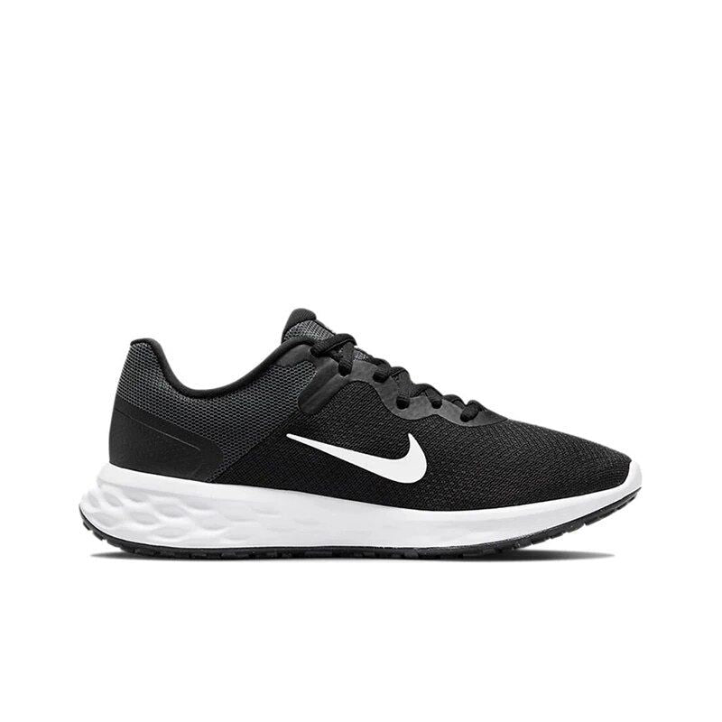 Original Nike REVOLUTION 6 nn Men's Running Shoes Non Slip Low Top Sports Shoes Breathable Black Sneakers DC3728-003