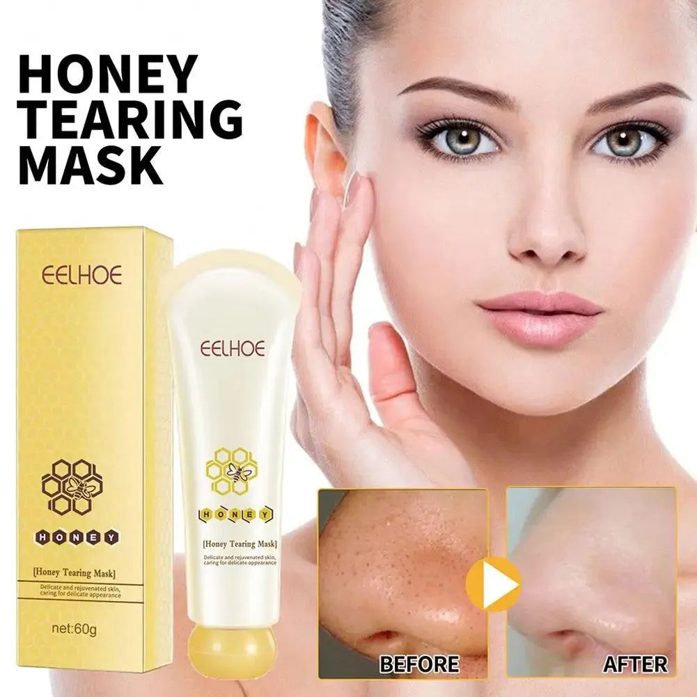 60g Peel Honey Mask Removes Blackheads Exfoliates Skin Face Cleanses Hydrates Skin Beauty Care Health T0F8
