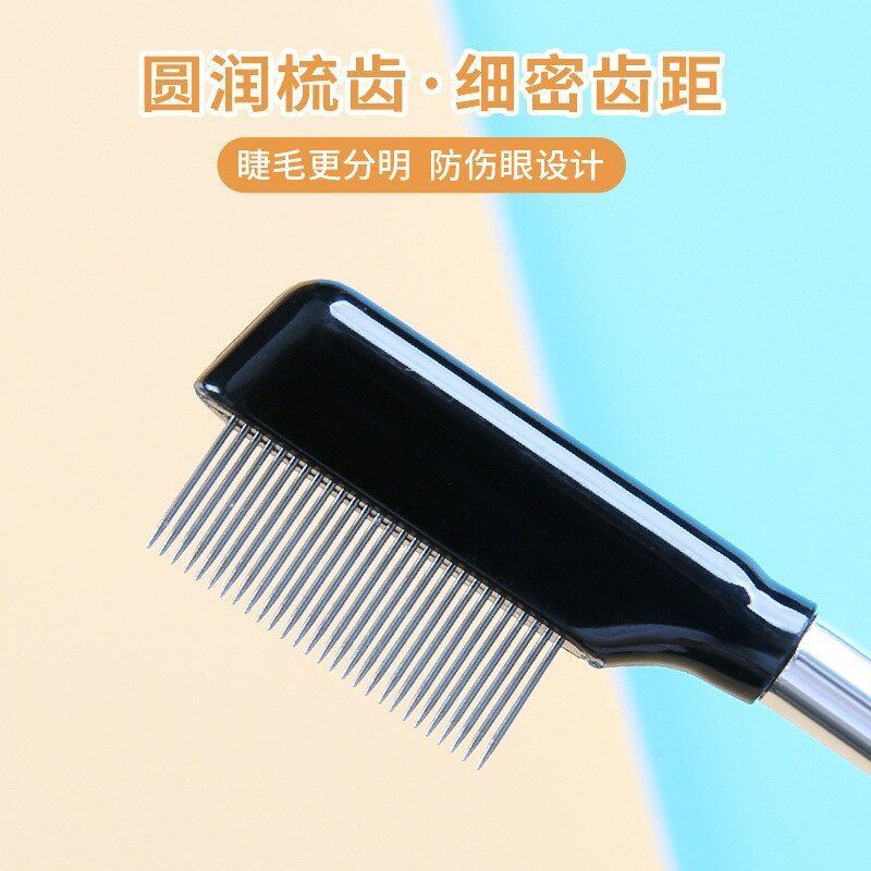Pet Dog Puppy Tear Stain Remover Brush Eye Comb Pet Combs Double-Sided Eye Grooming Brush Removing Crust for Small Cats Kitten - Jointcorp