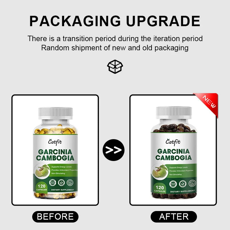 Garcinia Cambogia Capsules for Weight Loss Decrease 700mg Fat Burner for Men&Women Detox Skin Beauty Health Fast Slimming