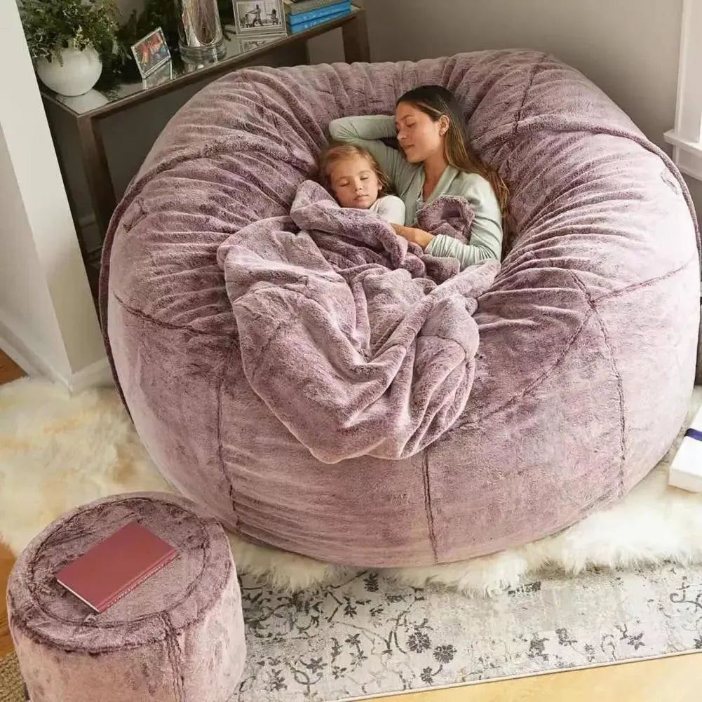 Bean Bag Cover Practical Flexible Bean Bag Chair Cover Extra Large Bean Bag Chair Cover Household Supplies