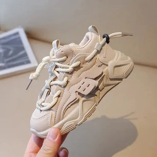 Plush Children Chunky Sneakers Waterproof Boys Sports Shoes Comfortale Arch Support Girls Running Child Footwear
