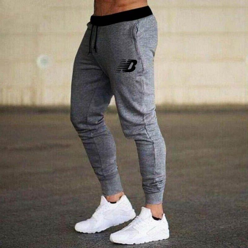 Thin jogging pants Men's jogging pants Spring and autumn jogging pants Men's jogging pants Cotton fitness pants - Jointcorp