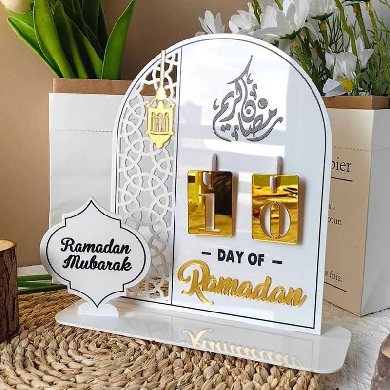 Eid Advent Calendars Ramadan Countdown Calendar 2025 Muslim Islamic Festive Decor Eid al-Fitr Decorations Eid Mubarak Gifts