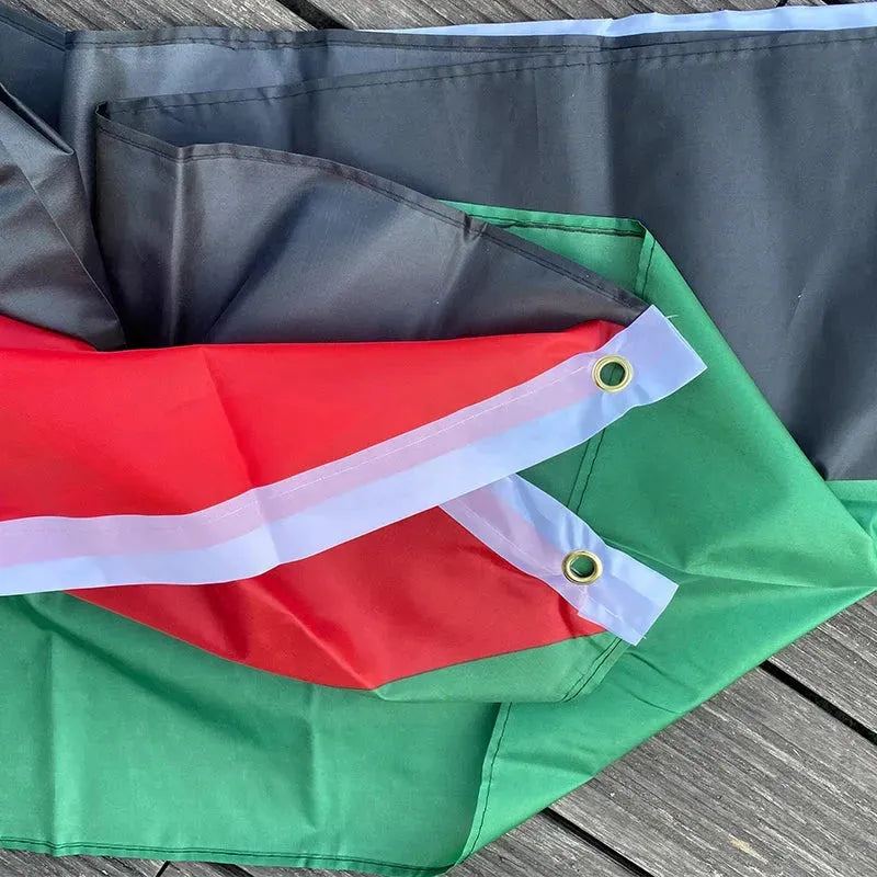 Xvggdg 150 x 90cm Large Palestine Flag Polyester Gaza Palestinian banner