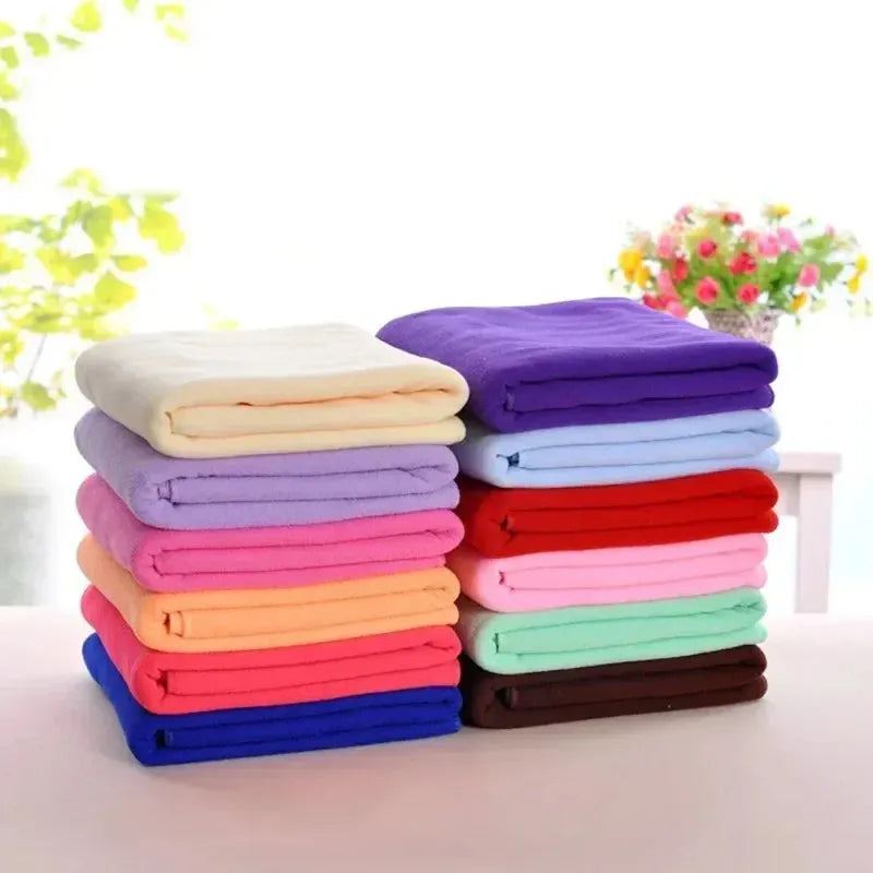 Soft Breathable Microfiber Bath Towel Large Bath Towel Beach Towels Shower Towel Quick-Drying Comfort Absorbent Hot Sale 70x140