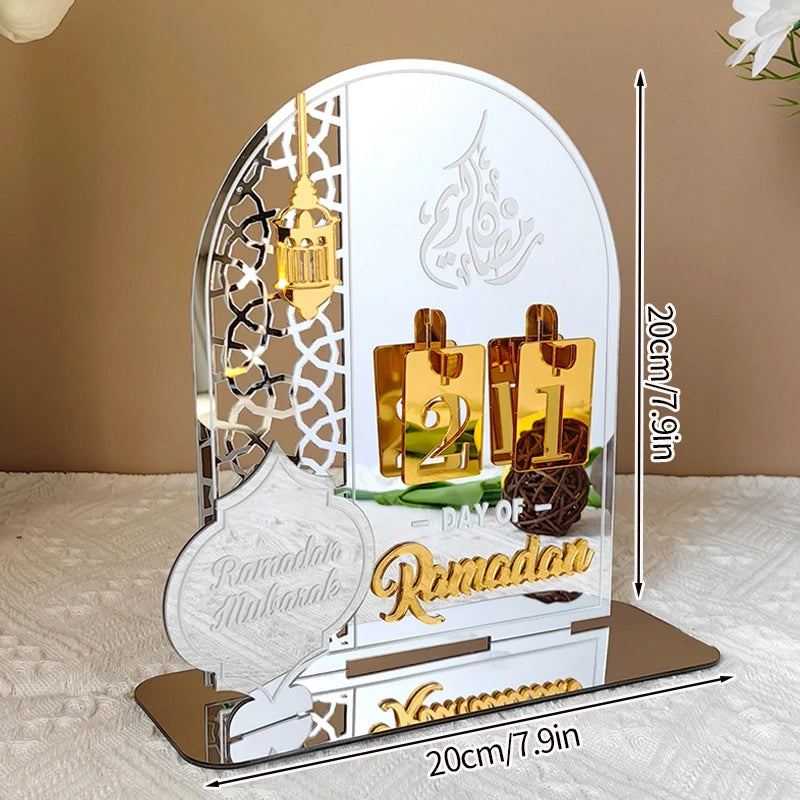 Eid Advent Calendars Ramadan Countdown Calendar 2025 Muslim Islamic Festive Decor Eid al-Fitr Decorations Eid Mubarak Gifts