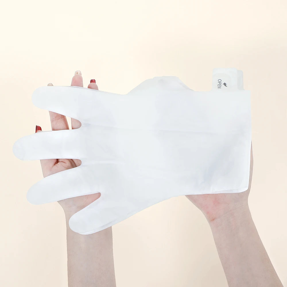 8pcs Nicotinamide Goat Milk Moisturizing Hand Mask Gloves Cracked Hands Anti-aging Repair Rough Hand Skin Care