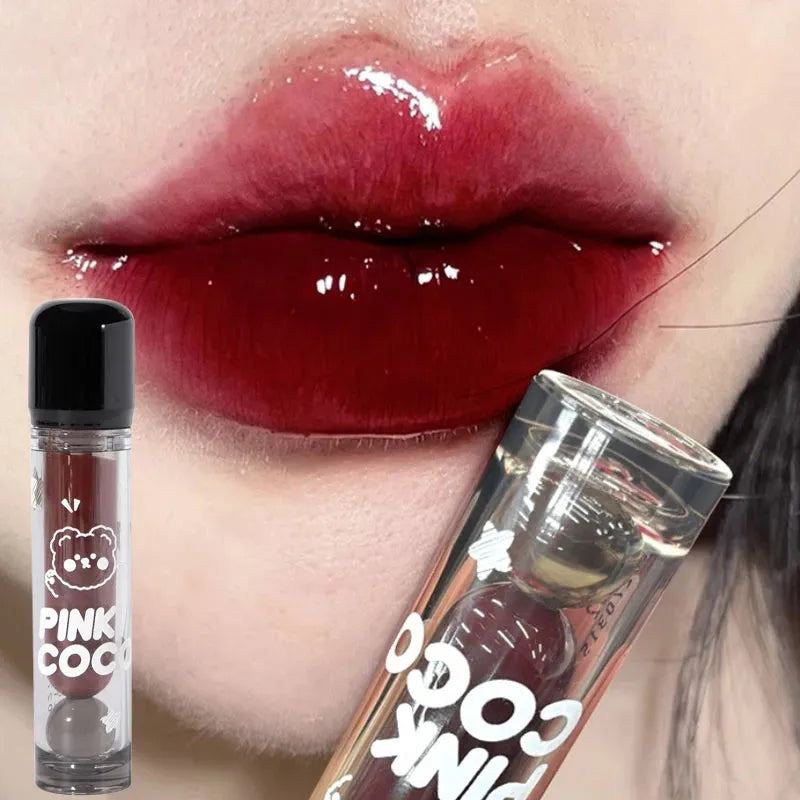 6 Colours Mirror Juice Lip Gloss Waterproof Long-Lasting Moisturingsing Lipstick High Gloss Lip Red Moisturing Lipstick Makeup