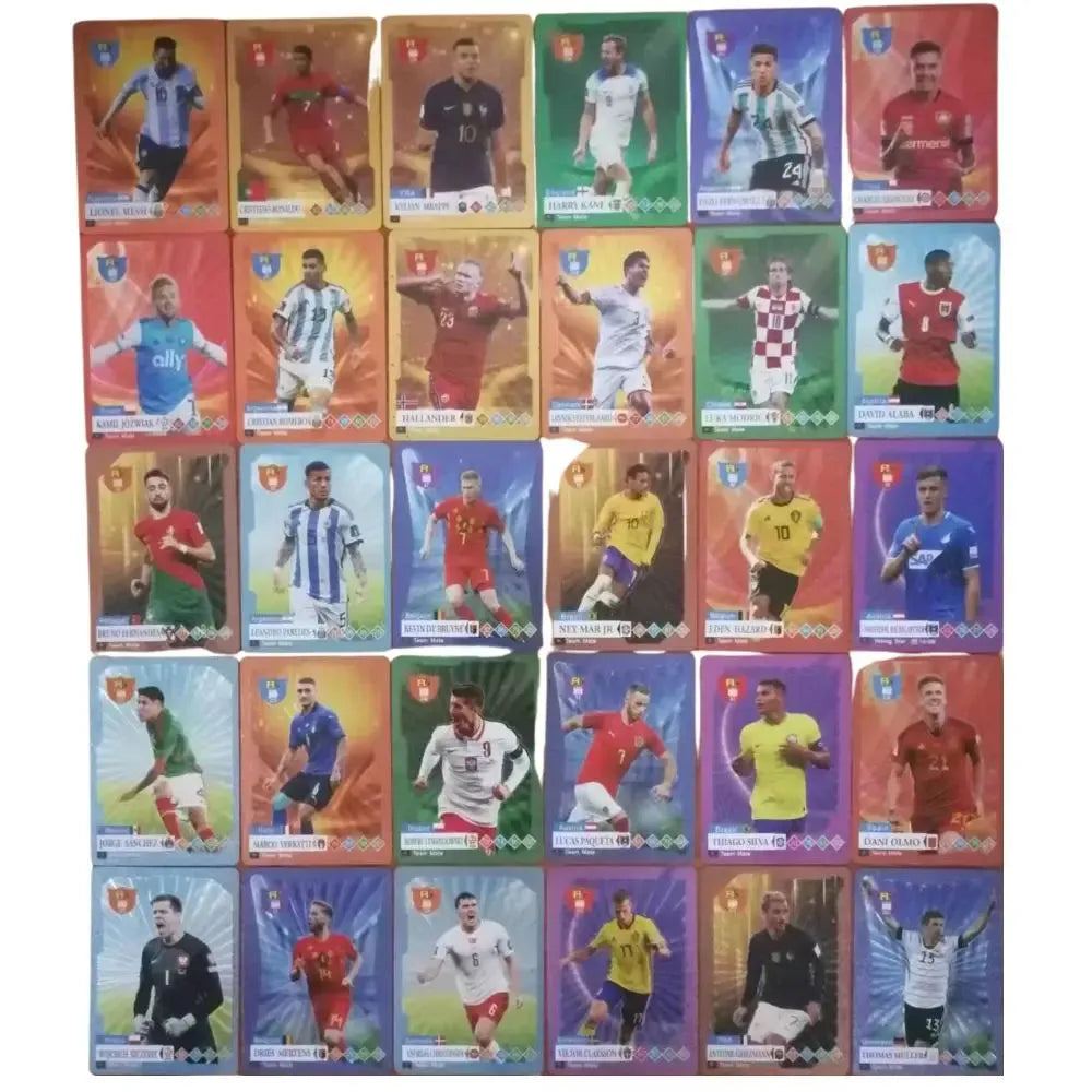 2023 Football Star Card Box Soccer Star Collection Footballer Limited Fan Cards Kids Gift Drop Shipping Wholesale