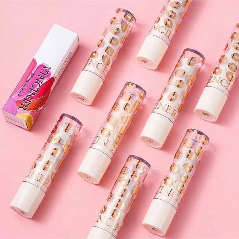 New tinted nourishing moisturising lipstick natural lasting hydration fading lip lines mirror 8 colours lipstick