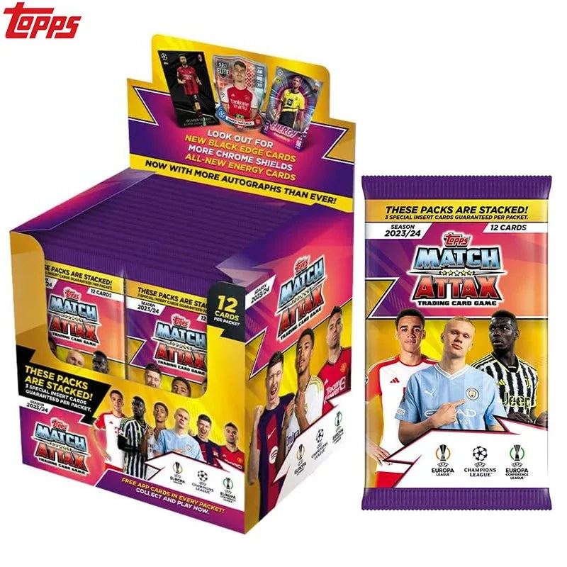 2023/24 Topps Match Attax Champions League Box Ballsuperstar Basketball Collection Card