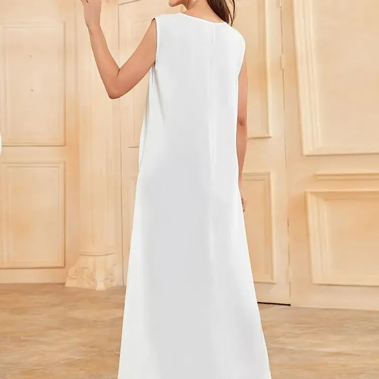 White Ramadan African Dresses Islamic Clothing For Women Dubai Abaya Turkey Arabic Muslim Dress Robe Musulmane Femme Vestidos