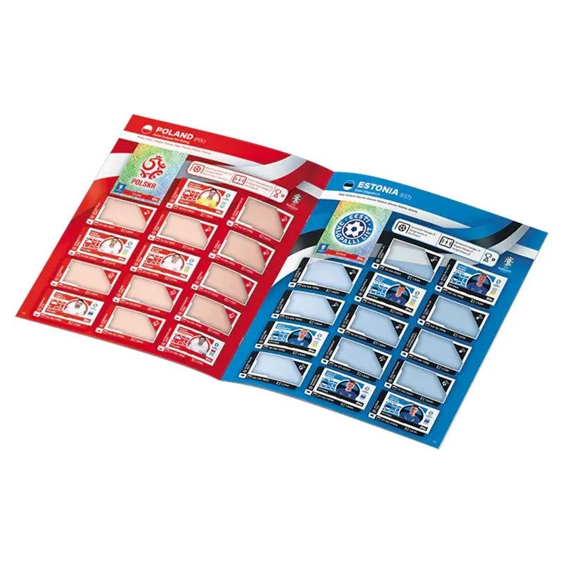 Topps Official Euro 2024 Sticker Collection - Starter Pack - Contains 24 Stickers and An 88 Page Album