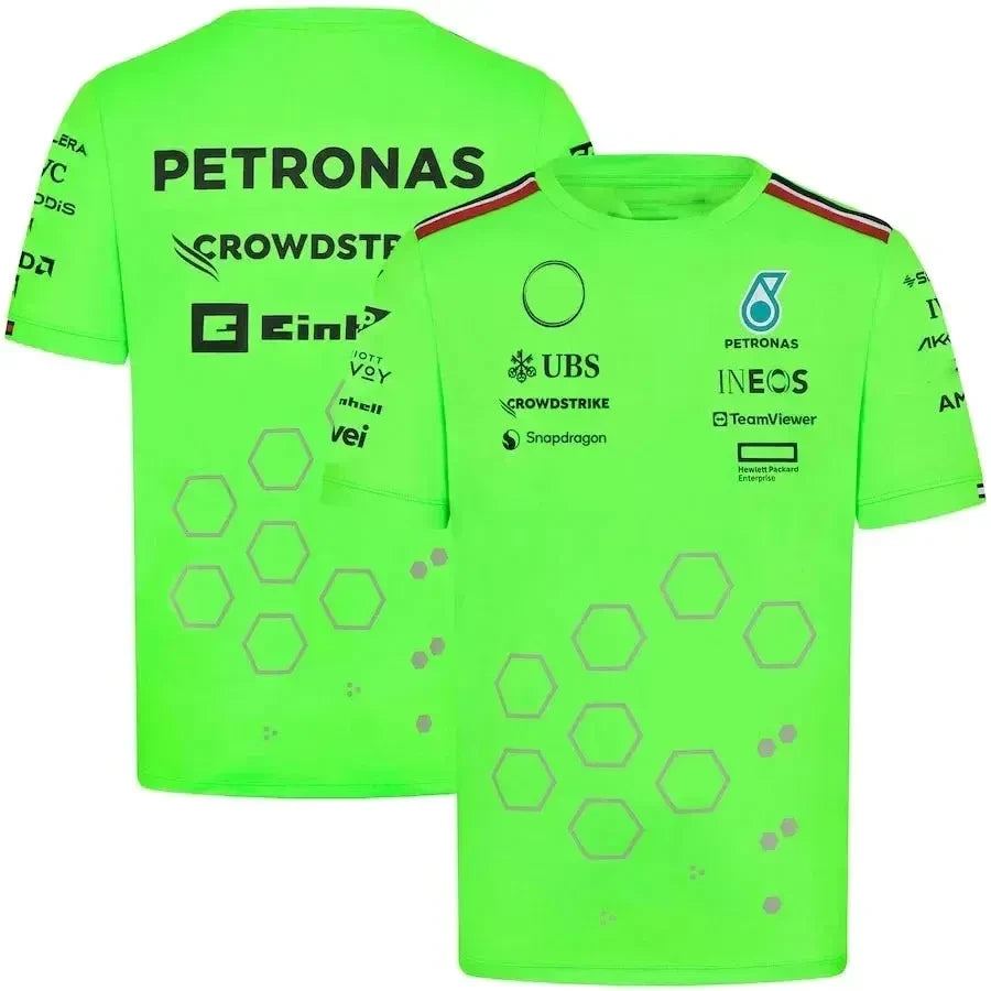 Outdoor Sports SF F1 Driver Racing Jersey Sportswear Men Women Short Sleeve T-shirt Oversized contest jersey Summer Training Tee