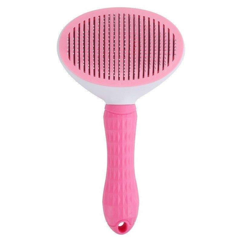 Pet Dog Brush Cat Comb Self Cleaning Pet Hair Remover Brush For Dogs Cats Grooming Tools Pets Dematting Comb Dogs Accessories - Jointcorp