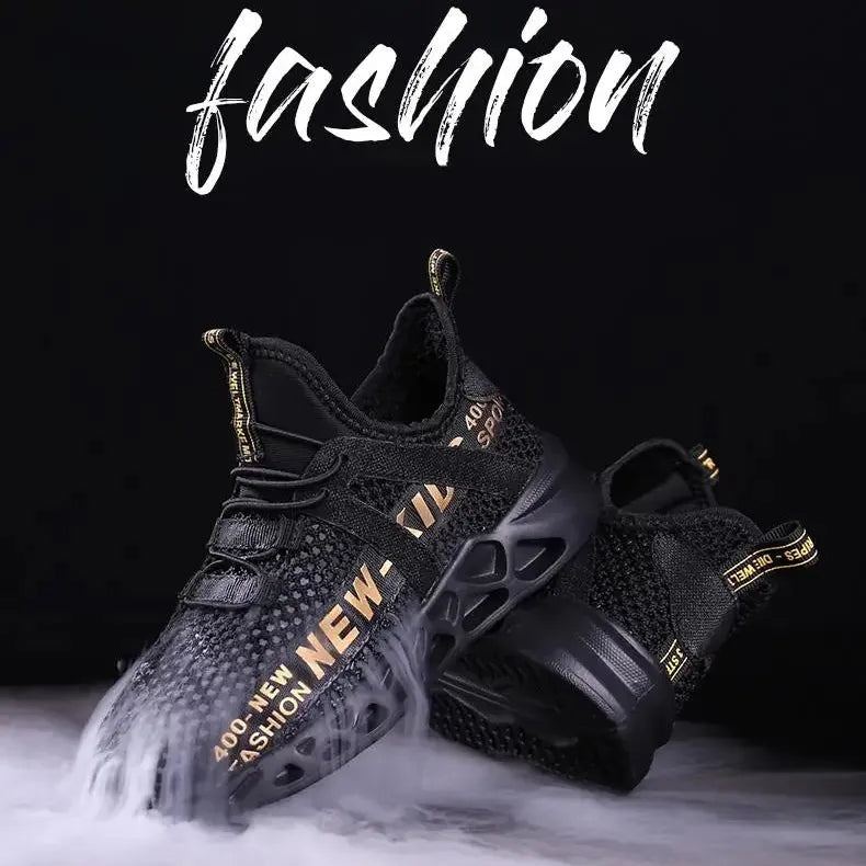 Single Net Children's Running Sneakers Breathable Lightweight Soft Non-slip Leisure Comfortable Walking Boys Girls Casual Shoes