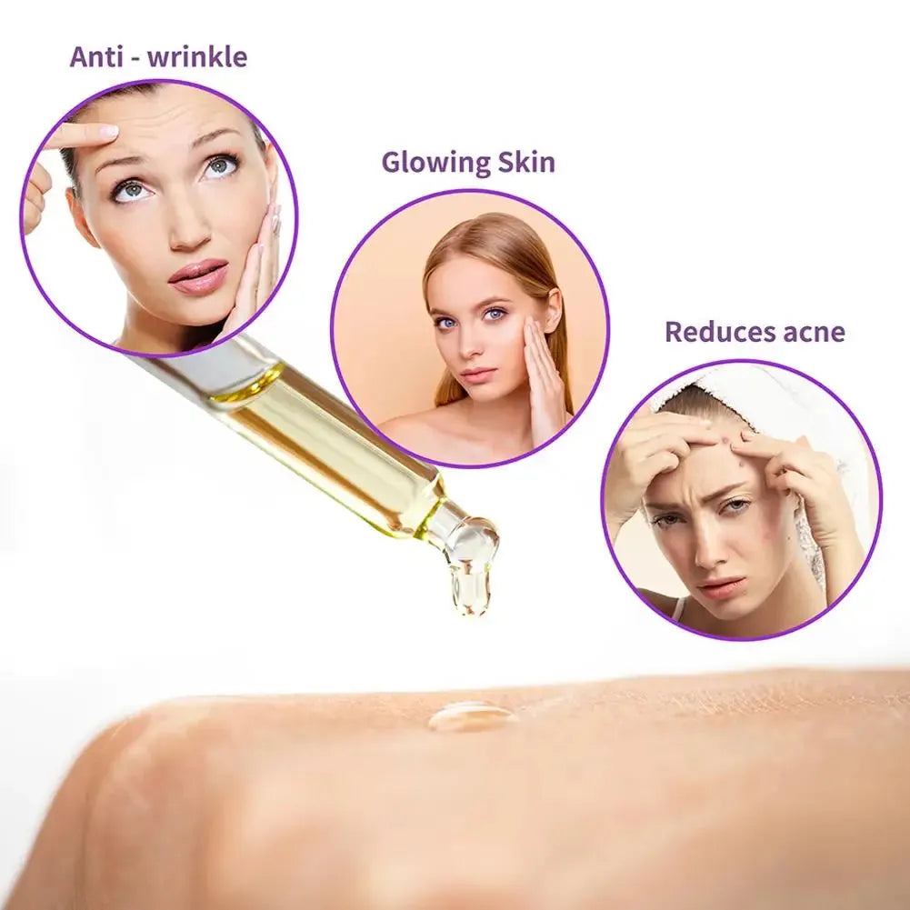 Bakuchiol Retinol Serum Potent Skin Repair & Anti-Aging Serum Pore Refining,Brightening,reducing Ance For Face Care Essence 30ml