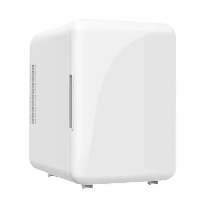 4L Mini Refrigerator Portable Cooler Compact Refrigerator 220V for Car Truck Kitchen Home Use Picnic Camping Silent Freezer