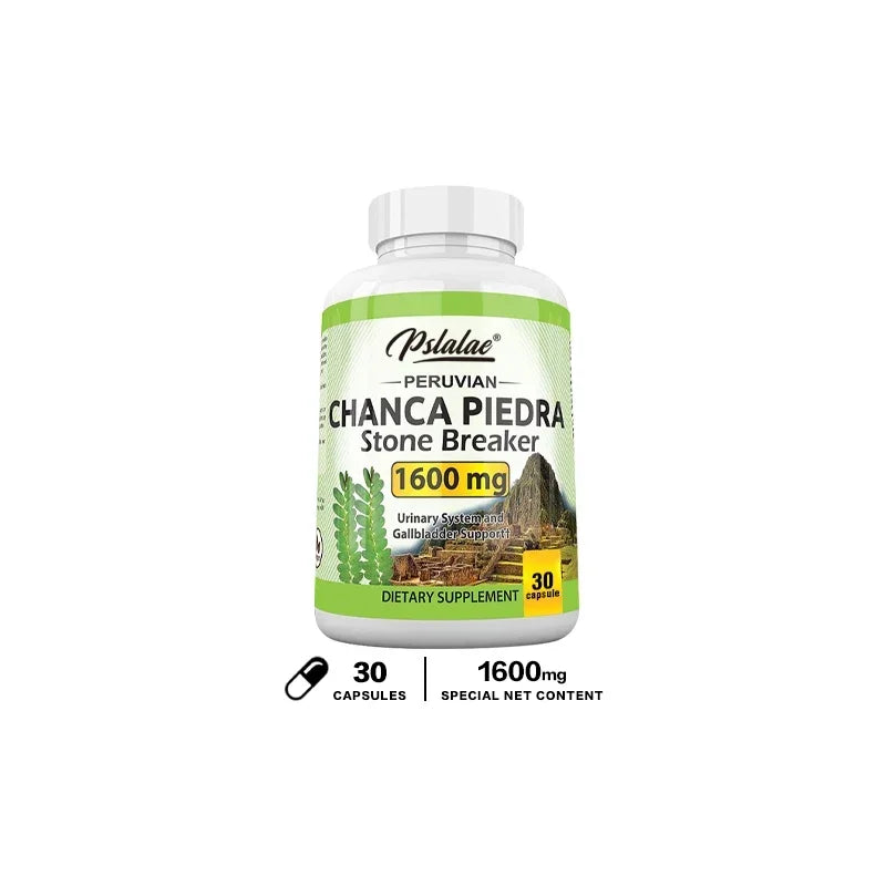 Chanca Piedra 1600mg - Kidney Support Supplement, Clears Kidney Stones and Gallstones