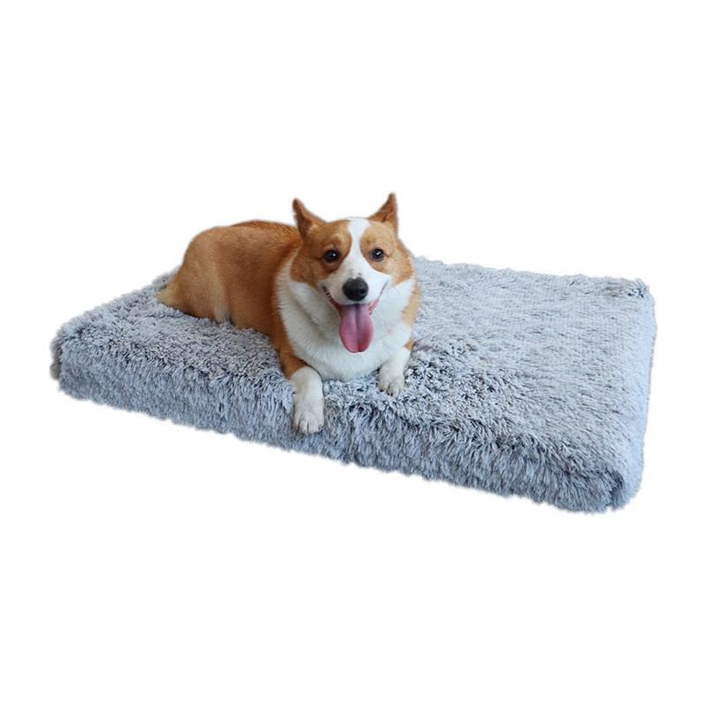Plush Cat Beds Dog Bed Mat Removable for Cleaning Puppy Cushion Super Soft Claming Dog Beds Pet Bed for Small Medium Large Dogs - Jointcorp