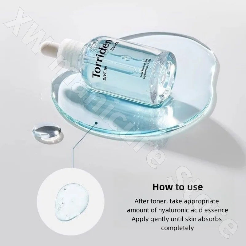 Torriden Low Molecular Hyaluronic Acid Hyaluronic Acid Ampoule Essence Hydrating Firming Lifting and Diminishing Fine Lines 50ml