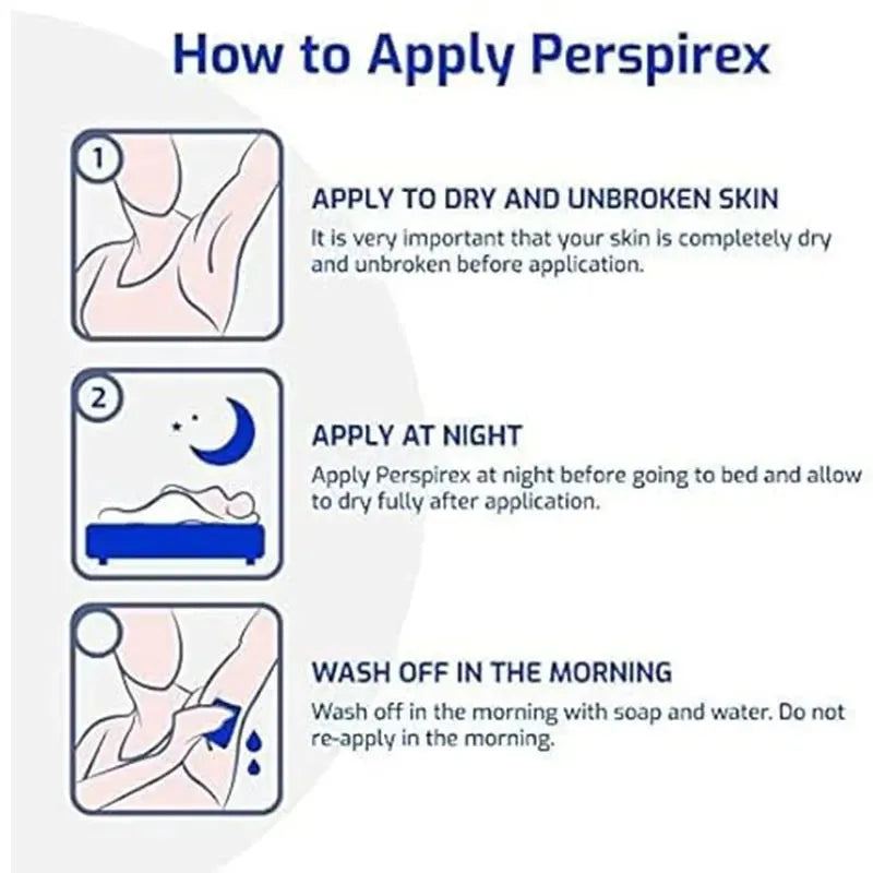 Perspirex Comfort Antiperspirant for Men & Women Professional Unscented Deodorant Men & Women to Protect Against Sweat & Odor