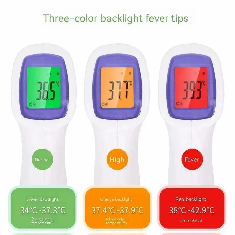 Non-Contact High-Precision Thermometer Handheld Smart Forehead Temperature Gun Family Health Care Temperature Measurement